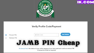 How To Buy JAMB ePIN Cheap 2024 Step By Step Guide For JAMB Registration [upl. by Brindle]