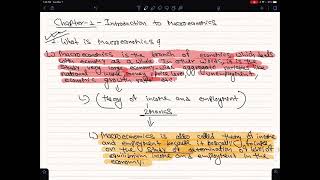 1st Lecture Introduction to Advanced Macroeconomic Analysis [upl. by Nitas34]