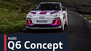 Nuova Audi Q6 Concept info e caratteristiche [upl. by Esilrahc]