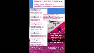 2GO TRAVEL PROMO [upl. by Fortunna29]