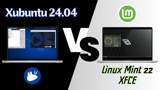 Xubuntu 2404 VS Linux Mint 22 XFCE  RAM Consumption [upl. by Cleodell512]