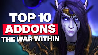 MI TOP 10 ADDONS para THE WAR WITHIN🔥 [upl. by Aneerol]