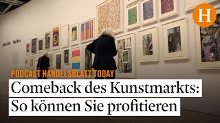 Der Kunstmarkt boomt – so steigen Sie jetzt ein  EZB vs Inflation  Handelsblatt Today [upl. by Linn]