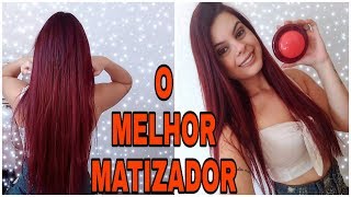 COMO MATIZAR O CABELO VERMELHO [upl. by Nodnarg]