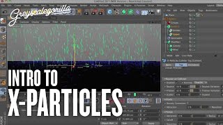 Intro To XParticles  A Cinema 4D Plugin [upl. by Ainedrag556]