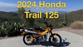 2024 Honda Trail 125 “Trail  Hunter Cub first impressions [upl. by Leontyne]