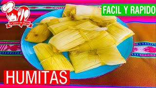 HUMITAS PERUANA RECETA FACIL [upl. by Bonucci]