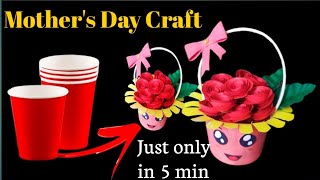 Mothers Day Craft  Mothers Day Gift Ideas  Mothers Day Crafts  Cute Mothers Day Gift Idea [upl. by Marek]