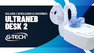 Inalador e nebulizador ultrassônico GTech Ultraneb Desk 2 [upl. by Eseuqram]