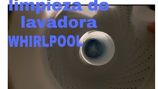 💦como limpiar lavadora whirlpool por dentro👌 [upl. by Dedrick]