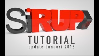 Tutorial Sirup Versi 22 update Januari 2018 [upl. by Inaliak796]