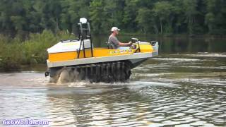 Hydratrek 6x6 Amphibious Vehicle [upl. by Apoor]