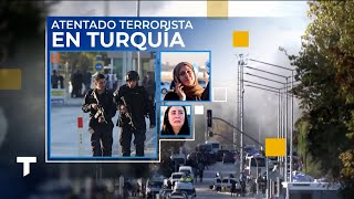 ATENTADO TERRORISTA EN TURQUÍA EL MOMENTO DE LOS DISPAROS Y LAS EXPLOSIONES [upl. by Osithe]