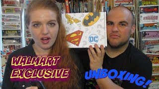 Unboxing Walmart Exclusive DC Funko Box [upl. by Aihsein520]