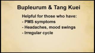 Benefits of Bupluerum amp Tang Kuei [upl. by Weber]