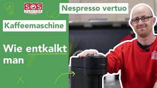 ☕ Wie entkalkt man eine Nespresso Vertuo Kaffeemaschine Tiefenreinigungsentkalkung [upl. by Amelia751]