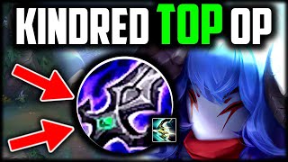 Kindred is a MONSTER TOP  How to Kindred Top amp CARRY Best BuildRunes Kindred Guide Season 14 [upl. by Anneh]