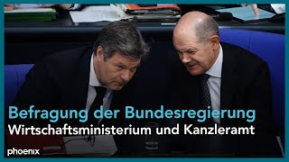 Befragung der Bundesregierung  Wirtschaftsministerium und Kanzleramt  am 080223 [upl. by Shamma]