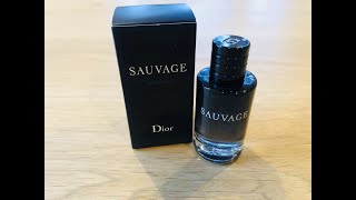 Dior Sauvage EDT 10ml Original Unboxing [upl. by Eceinahs805]