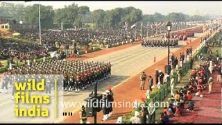 Republic Day parade  full ceremony  Part 1 [upl. by Enninaej904]