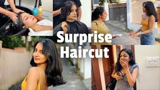 Surprising Family with a Haircut 💇🏻‍♀️  Ishaani Krishna [upl. by Htbazile]