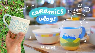 WOW pottery is so much fun ✿ seattle artist vlog [upl. by Schwarz]