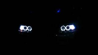 Sentra SER Spec V 0203 frontend conversion w Halo Projectors [upl. by Godfree916]