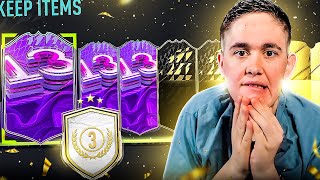 OPENING MY SWAPS AND GUARANTEED WALKOUT PACKS  FIFA 22 [upl. by Ayocat]