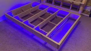 Full Size Floating Bed Frame [upl. by Aisyla60]