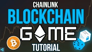 Code a Blockchain Game with Chainlink Ethereum Web3js Solidity [upl. by Akcirret]