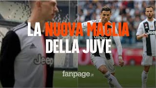 Juventus due sole bande la nuova maglia 20192020 divide i tifosi [upl. by Leahcimnhoj306]