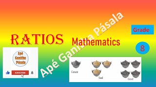 Ratios  Grade 8  Mathematics  English Medium  Unit 16 [upl. by Annaoj]