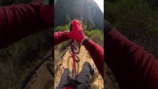 hikers vs mtb shorts downhill gopro mtb [upl. by Dupre]