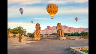 Hot Air Balloon Ride in Luxor [upl. by Akiem834]