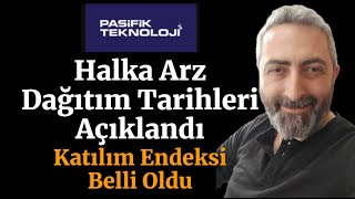 Pasifik Donanım Yazılım Halka Arz Başvuru Tarihleri Açıklandı patek Katılım Endeksi Belli Oldu [upl. by Neeroc]