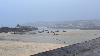 ST IVES IN WINTER JAN 2024 [upl. by Atnohsal]