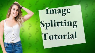 How do I split an image into 4 equal parts in Word [upl. by Ronel]