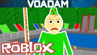 Baldi Goes on A Roblox Adventure Baldis Basics RP and Obby [upl. by Kassaraba846]