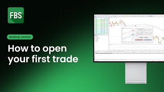 How to open your first trade in MT4MT5 on desktop FBS tutorial [upl. by Nybbor]