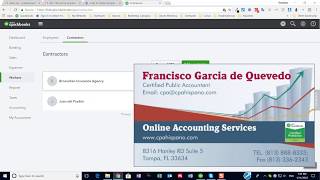 Nuevas Formas W9 y 1099 para las W9 y 1099 en Quickbooks Online [upl. by Jacobine]