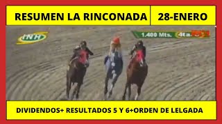 RESUMEN COMPLETO 👉 LA RINCONADA INH HOY DOMINGO 28 DE ENERO DE 2024 [upl. by Yasui]