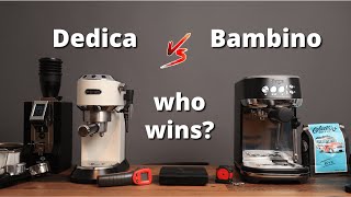 Delonghi Dedica EC685 vs Sage Breville Bambino Plus [upl. by Hyams]