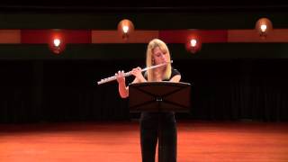 Dvoraks Symphony No 8 Flute Orchestral Excerpt [upl. by Hgielhsa132]