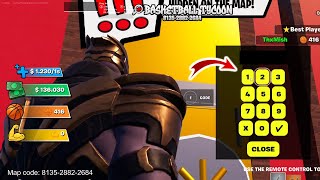 BASKETBALL TYCOON Fortnite CODE Changing Every Match  Fortnite BASKETBALL TYCOON CODE Walkthrough [upl. by Ayekat291]