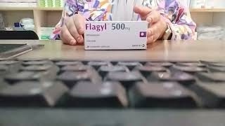 دواء flagyl 500mg مطهر معوي ومضاد حيوي للبكتريا والطفيليات flagyl [upl. by Erle]