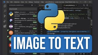 How to Extract Text from Any Image with Python [upl. by Enirehtak]