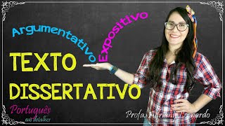 TEXTO DISSERTATIVO  Tipologia 4  Profa Adriany Leonardo [upl. by Otineb601]