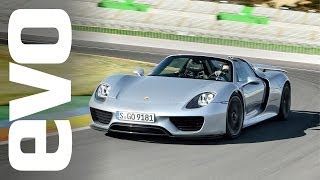 Porsche 918 Spyder first drive review  evo DIARIES [upl. by Malarkey]