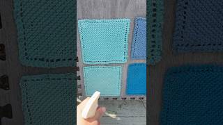 Blocking dishcloths [upl. by Ripp]