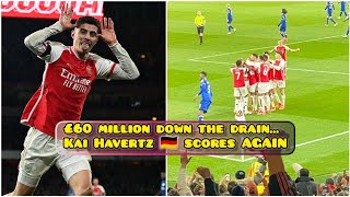 £60 million down the drain Kai Havertz 🇩🇪 scores AGAIN  Arsenal fans Troll Chelsea after 50 win [upl. by Abdella468]